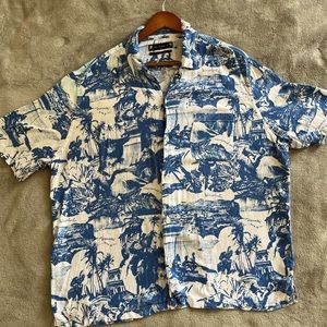All Saints XXL Island Button Down